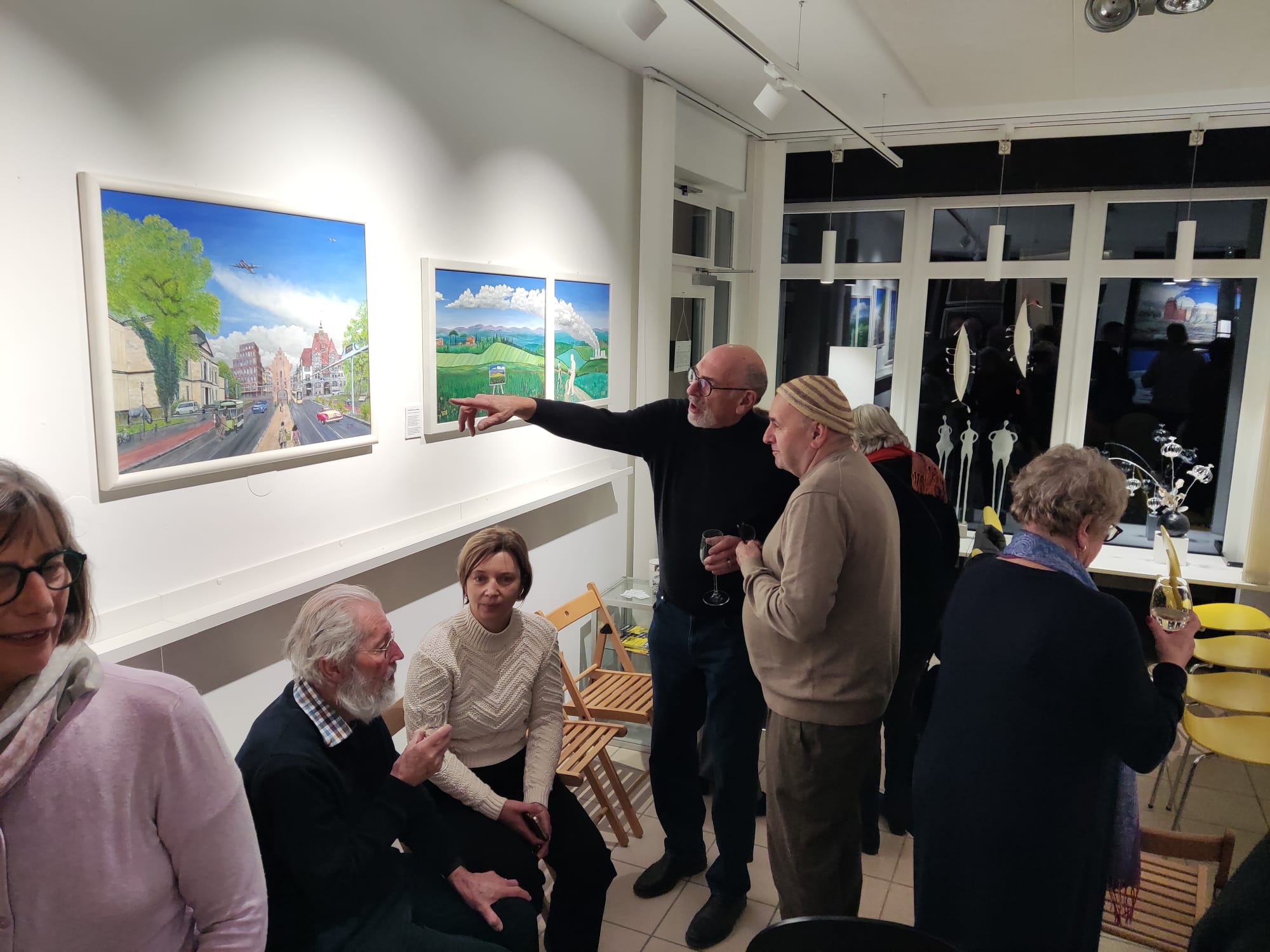 Vernissage Ulrich Trabandt, 17.1.2025